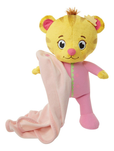 Peluche Margaret Bebé De La Vecindad De Daniel Tigre. Color Rosa, Amarillo