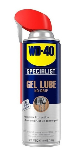 Specialist Wd-40 Spray Gel Lube 10 Oz
