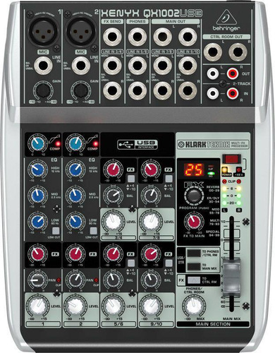 Mesa De Som Behringer Xenyx 110v Qx1002usb