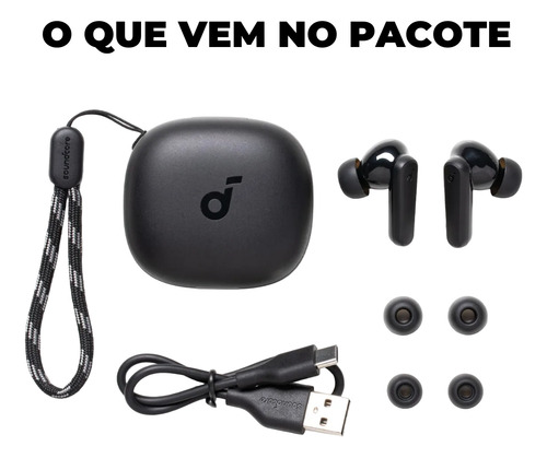 Soundcore Anker P20i Fone Bluetooth Com Bateria Alta Duração