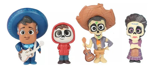 Figura Modelo Juguete Coco Miguel Héctor Dante Imelda, 8 Uni