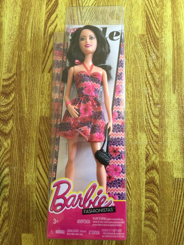 Barbie Raquel Bhy14 Fashionistas Doll 2013 Mattel 12pulgadas