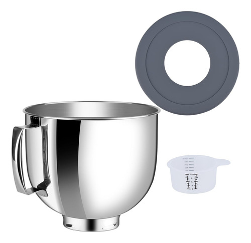 Tazón De Acero Inoxidable Compatible Con La Batidora Kitche
