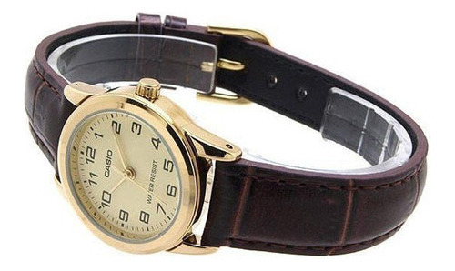 Reloj Casio Dama Ltp-v001gl-9b Marrón
