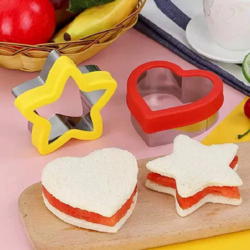 Molde Para Cortar Comida Infantil, Con Forma De Lazo Para Fr