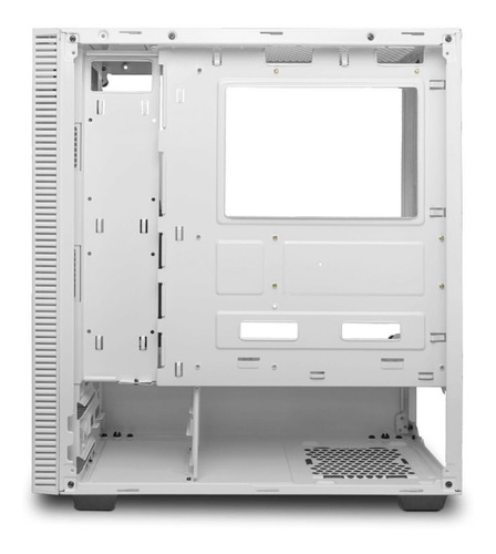 Imagem 8 de 10 de Gabinete Gamer T-dagger Cube Branco Lateral De Vidro - Novo