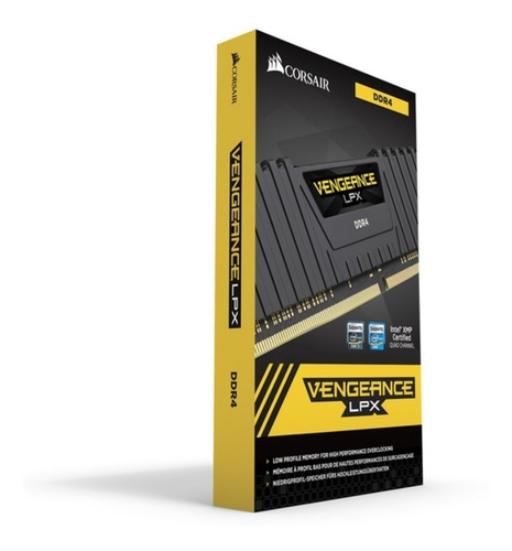 Imagem 1 de 7 de Memoria Ddr4 16gb/2400 Vengeance Lpx Corsair Desktop Pra