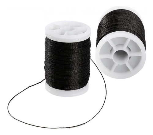 6 X 110m Fiber Bow String Serving Material Protect Black