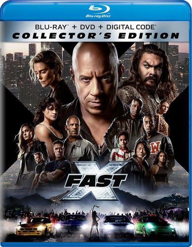 Rápido Y Furioso Fast X Edición Blu-ray + Dvd + Digital