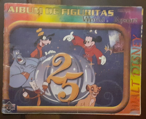 Album De Figuritas ** Walt Disney **vacio, Año 1996 (Usado)