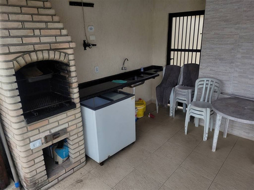Imagem 4 de 26 de Casa Isolado 4 Dorm Jardim Imperador Praia Grande A Metros Da Praia Com Piscina - Acw816