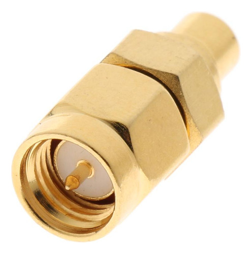 Conector Rf Sma Chapado En Oro