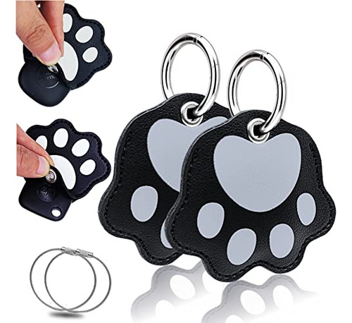 2 Packs Leather Case With Key Ring For Tile Mate 2022 2...
