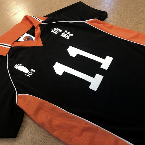 Imagen 8 de 10 de Camiseta Tsukishima #11 Haikyu Karasuno Cosplay Anime