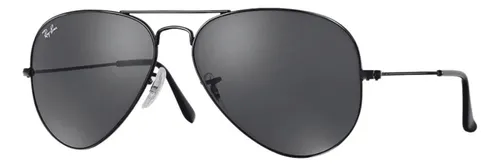 Óculos De Sol Rb3025 Aviador Original Com Case Aviator 63mm -g Preto