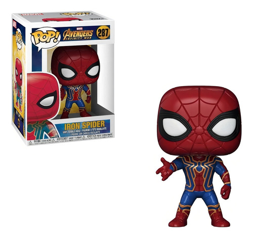 Funko Pop Iron Spider Avengers Inifinity Wars 287 Spider Man
