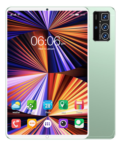 Tableta 8gb+256gb De 10.1 Pulgadas Para Android 12 5g Wifi