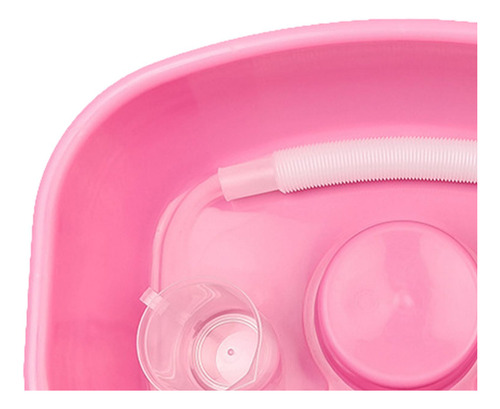 Cuenco Para Limpieza Del Cabello, Lavabo Para Champú Rosa