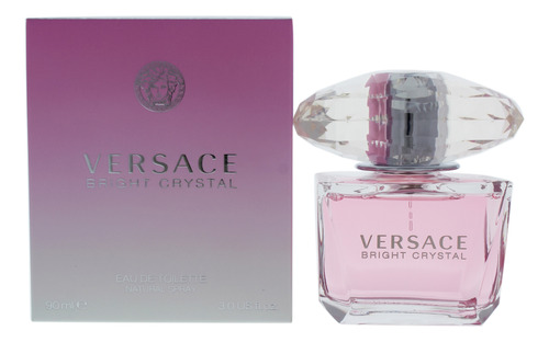 Perfume Versace Bright Crystal Edt 90 Ml Para Mujer