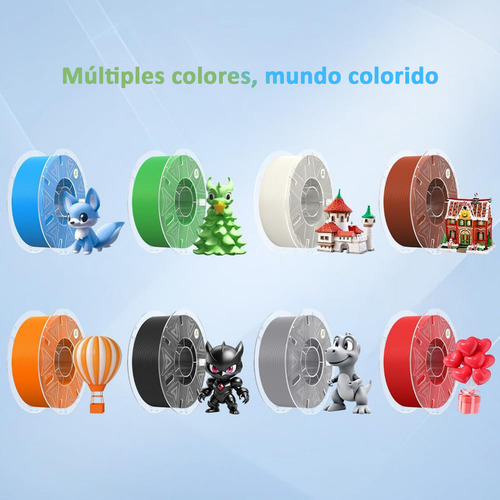 Creality Rfid Filamento Hyper Pla De Impresión 3d Cfs K2 Hi Color Naranja