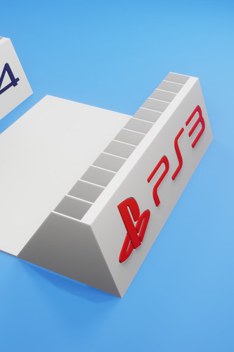 Soporte Juegos Ps3 - Ps4 Para 10 Juegos Impresion 3d