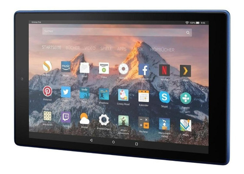 Tablet Amazon Fire HD 10 KFSUWI 10.1" 32GB marine blue con memoria RAM 2GB