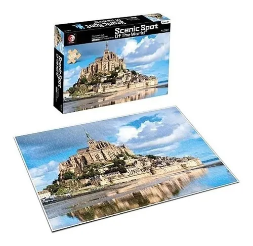 comprar Puzzle Rompecabezas 500 Piezas Torre Eiffel Ciudades Paisaje