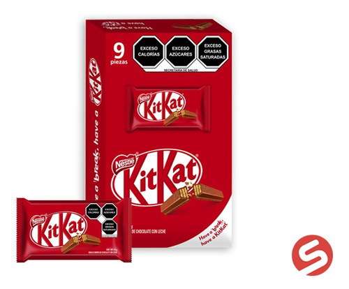 Kit Kat 41.5grs 9pzs