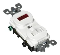 Comprar Leviton 5226-w, 15 Amperios, 120 Voltios, Unipolar Estilo Dú