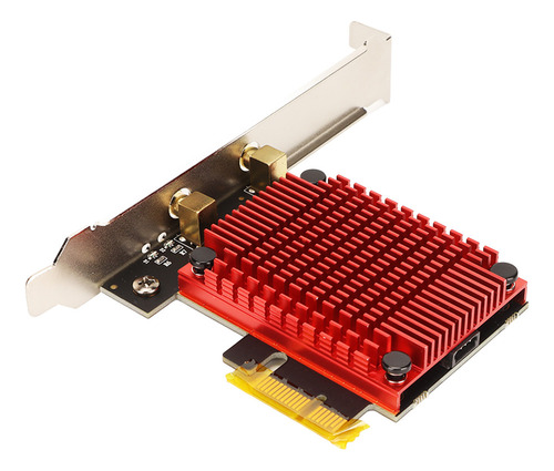 Tarjeta Wifi Pcie Ac68 6dbi Antena 2.4 G 5g De Doble Banda R