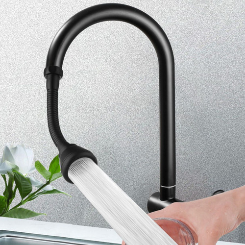 Cabezal Grifo Giratorio 360° Ahorro Agua.modos Negro Cobre