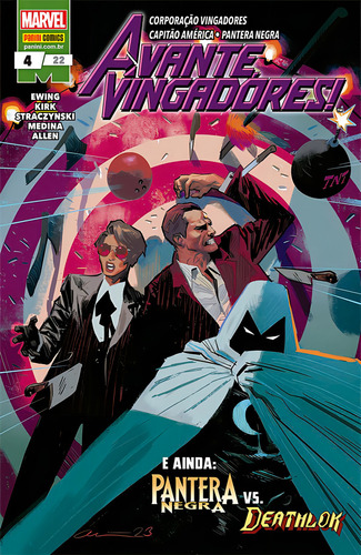 Avante, Vingadores! (2022) Vol. 04/22, De J. Michael Straczynski., Vol. 4. Editorial Panini, Capa Mole, Edição 22 Em Português, 2024