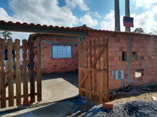 Casa Pré Acabada No Gaivota Em Itanhaém Litoral - 6766 Npc