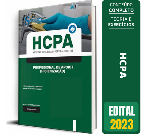 Apostila Hcpa Rs - Profissional De Apoio I (higienização)