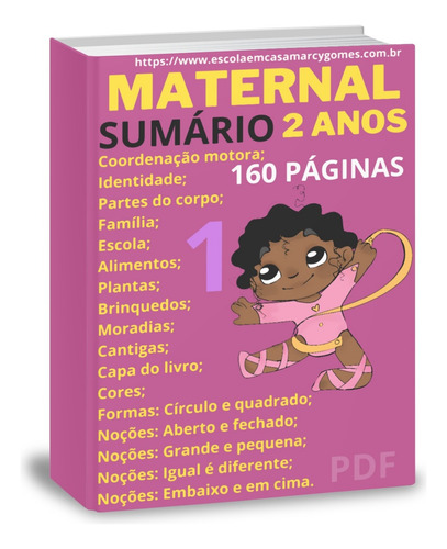 Apostila Sobre Encomenda Para Maternal (2 Anos). Parte1. Pdf