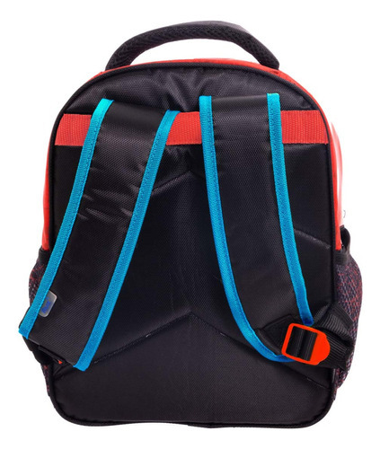 Mochila Back Pack Escolar De Kinder The Super Mario Bros Movie En 3d Hardshell Color Rojo