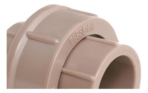 Uniao Plastilit Ll D 1.1/4 Marrom