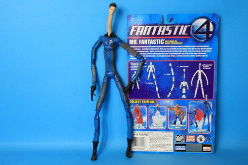 Mr Fantastic Snap-on Bendy Attachments Fantastic Four 