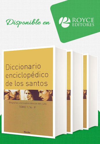 Diccionario Enciclopédico De Los Santos 3 Vols