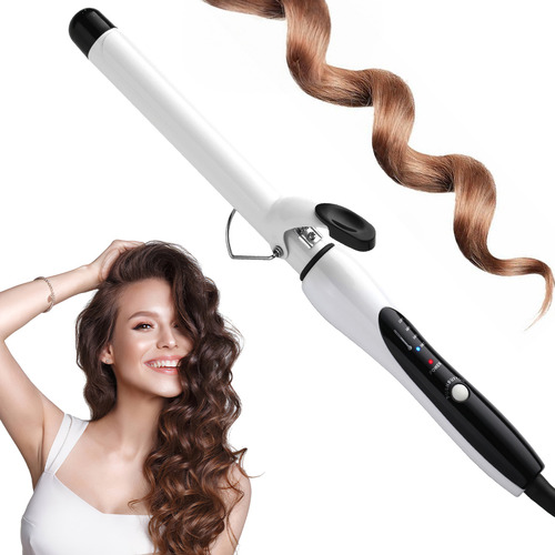 Tenaza Rizadora De Cabello De Cerámica De 25mm Pantalla Lcd