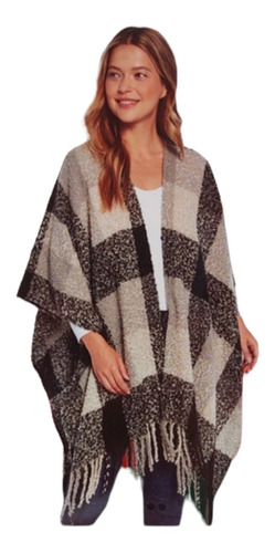 Poncho Capa Chal Mujer Woolrich -  Cozy Blanket Wrap