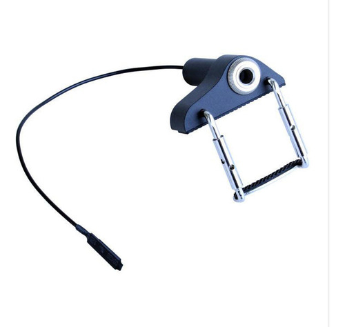 Captador De Contato Piezo Portátil Com Cabo Captador