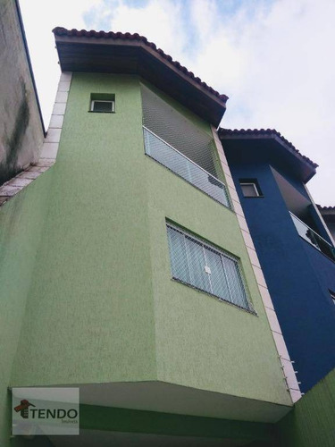 Imagem 16 de 24 de Imob01 - Sobrado 116 M² - 2 Dormitórios - 2 Suítes - Vila Bela Vista - Santo André/sp. - So0072