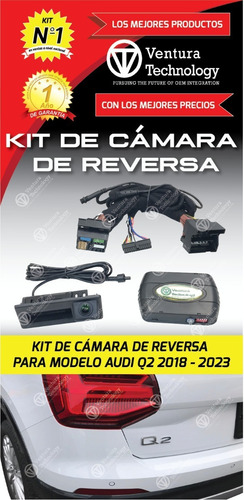 Camara De Reversa Para Audi Q2 Lineas Dinámicas 2018 - 2023