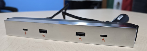 Estación Hub Usb Para Tesla Model 3 Highland 2024 65w