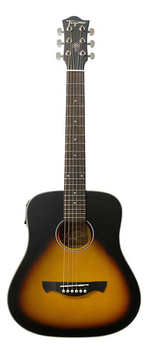 Violão Eletroacustico Baby Tagima Tw15 Eq Cordas Aço Drop Sunburst Satin