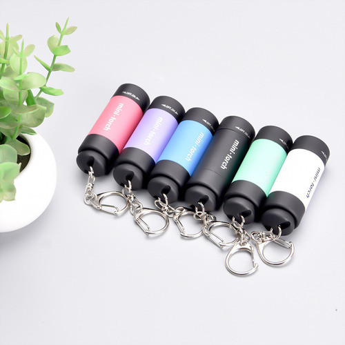 Mini Linterna De Luz Fuerte Con Iluminación Led Recargable,