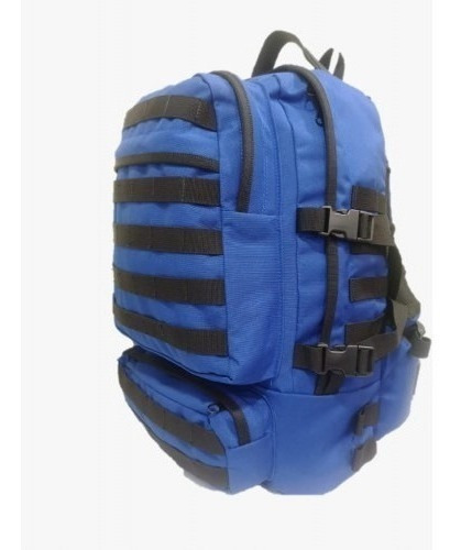 Mochila Outdoor 40 Litros Modelo N° 02 Nacional Color Azul