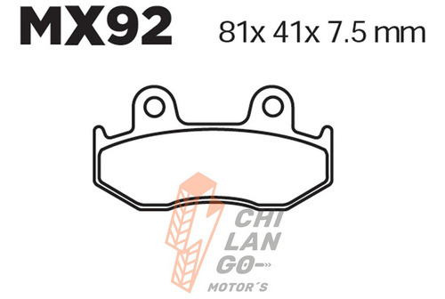 Balatas Tra. Yamaha Yfz 450 B/d 12-14