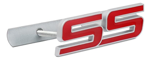 1pc Grille Ss Emblema 3d Placa Frontal De Metal De Repuesto 